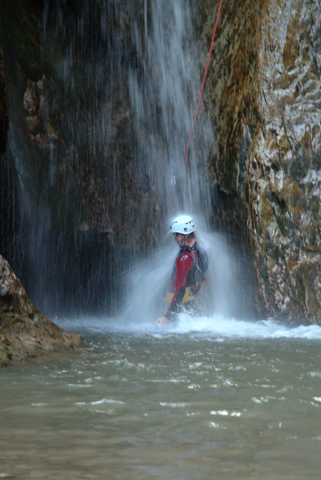 Canyoning Rio Nero, great fun in Val di Ledro